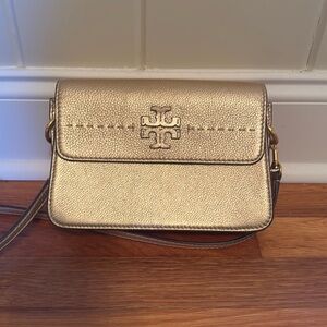 Tory Burch Gold Handbag 👛